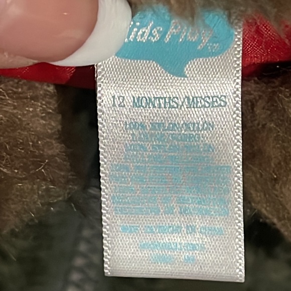 KIDS PLAY Top Gun 745 Bomber Jacket Green & Red patches and multiple pockets 12M - Picture 12 of 13